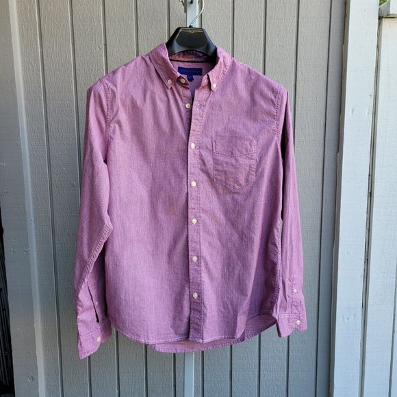 Aero | Men’s Medium Long Sleeve Button-Down Shirt like new - Picture 9 of 9